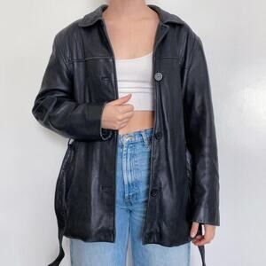 Vintage leather jacket